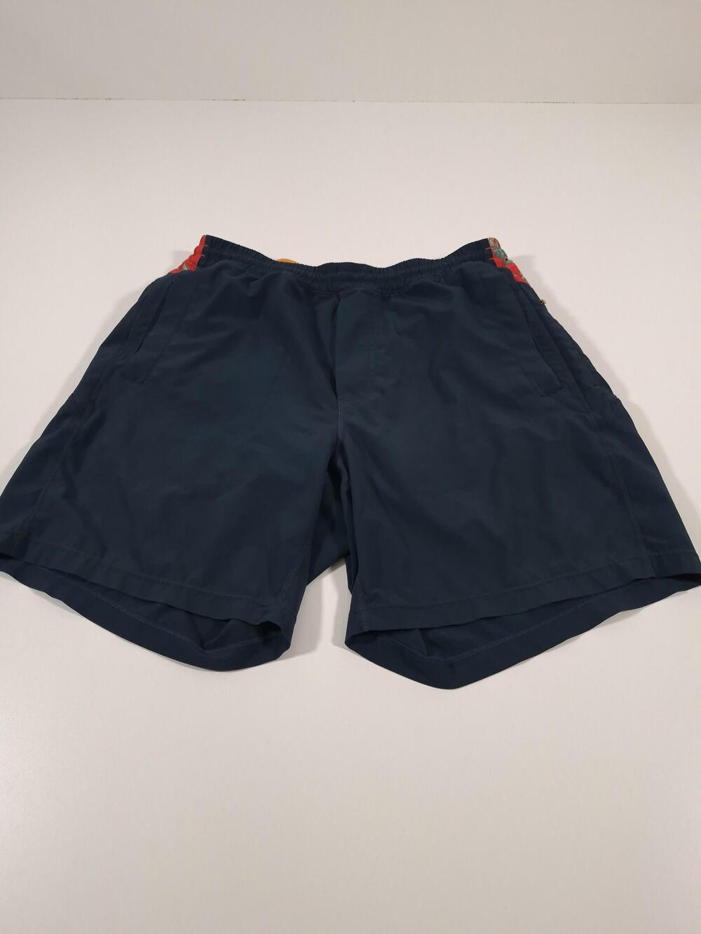 Birddogs Shorts Mens Large Blue Lined 7 Inseam Elastic Athletic Running Gym